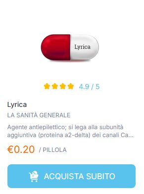 Lyrica 75 mg 14 capsule: Prezzo e Disponibilità